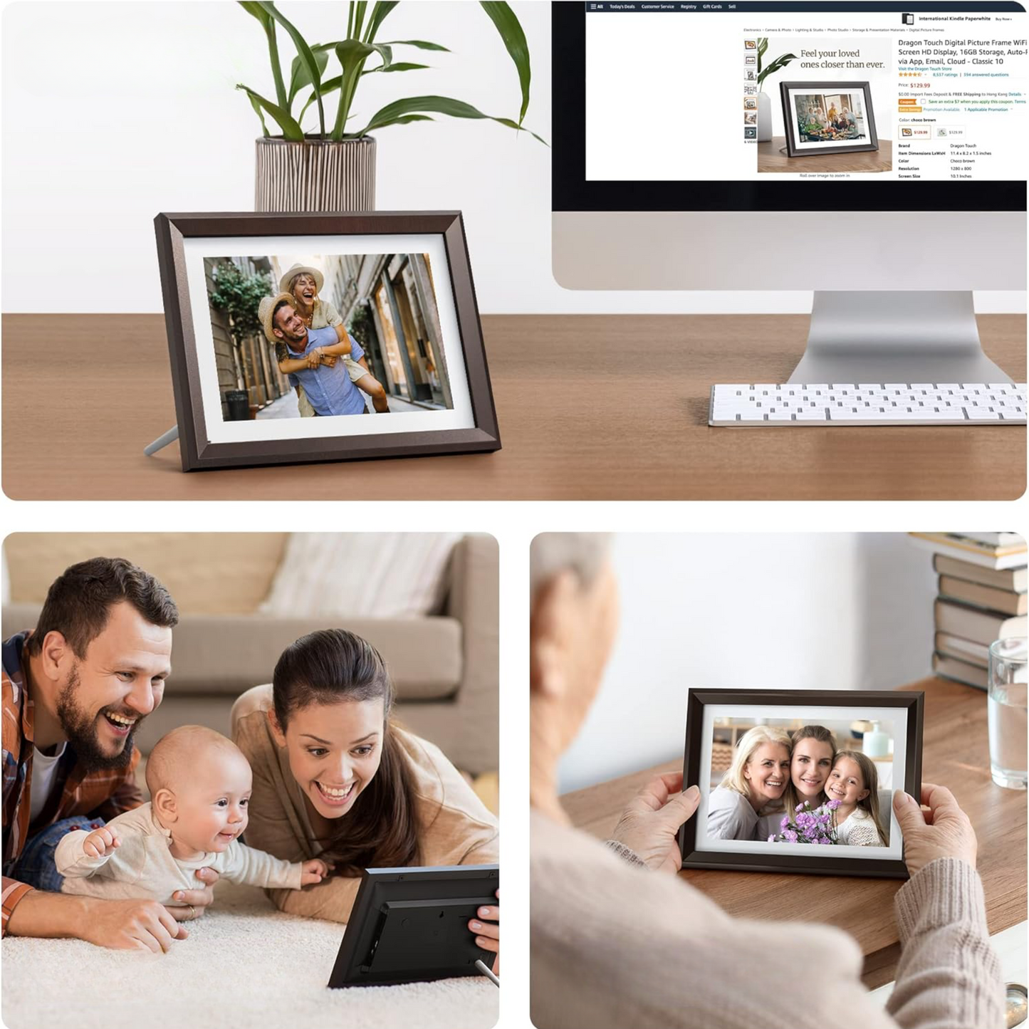 SnapView™ — digital fotoram