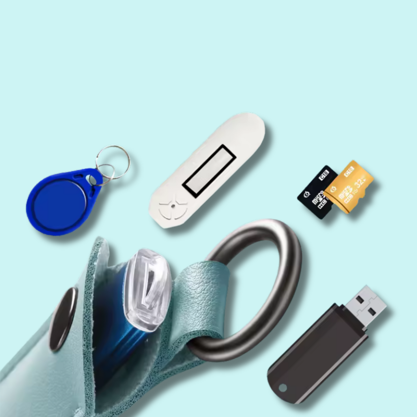SnapCase™ – SnapStick säkert förvarad
