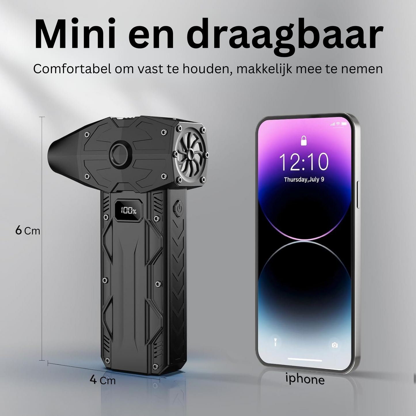 AirBlitz Pro™ — Langaton Ilmapuhallin