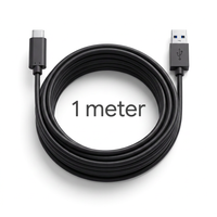 Extra lång USB-C-kabel — 1 m rörelsefrihet