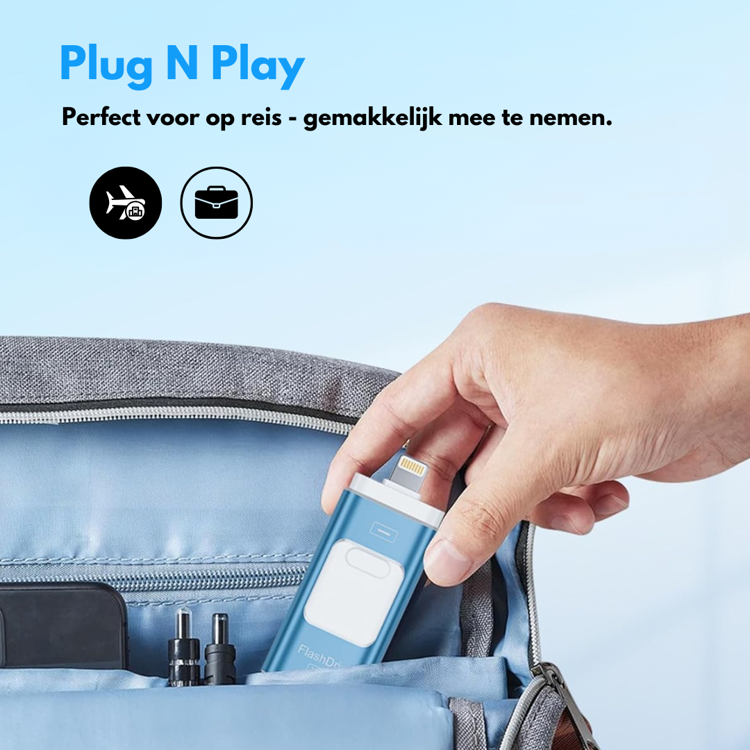 SnapStick™ Mobil Lagring