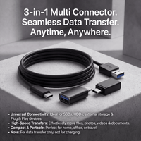 universellt 3-i-1-adapterset