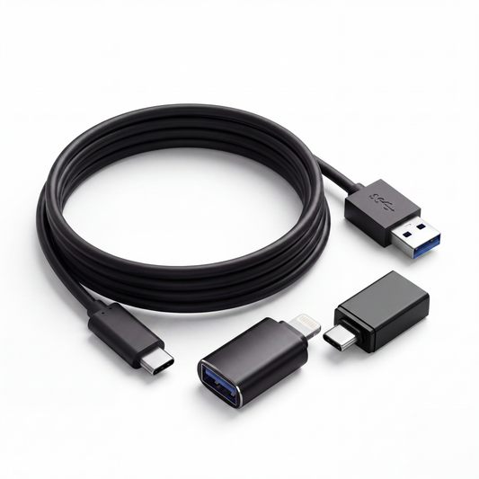 universellt 3-i-1-adapterset