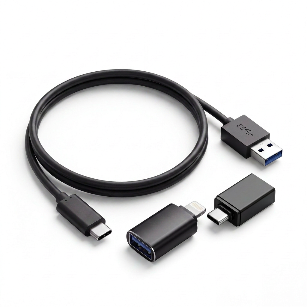 universellt 3-i-1-adapterset