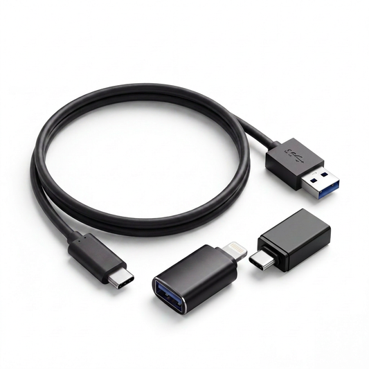 universellt 3-i-1-adapterset