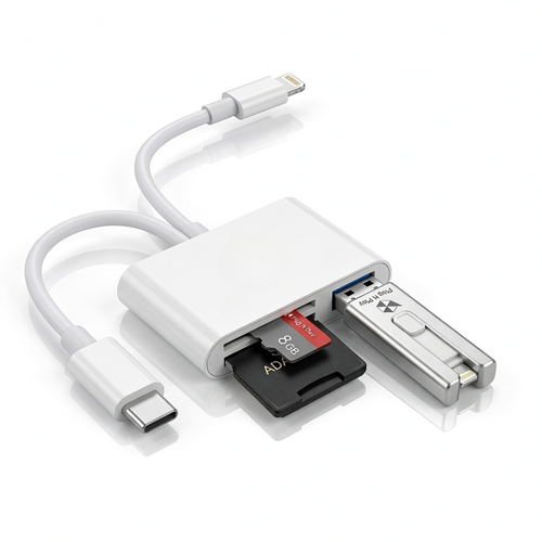 Multikortläsare för Telefon och PC