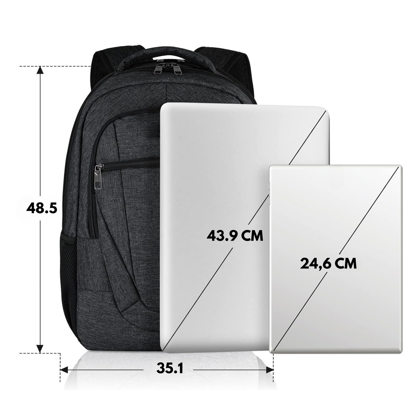 OptiPack™ — Multifunktionell Ryggsäck